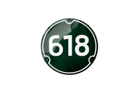 CHARLOTTENLUND-TALONUMERO Emalikyltti