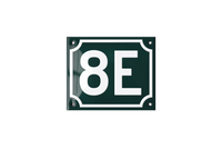 FREDERIKSBORG-TALONUMERO Emalikyltti