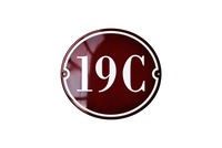 PALSGAARD-TALONUMERO Emalikyltti