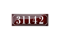 KALUNDBORG-TALONUMERO Emalikyltti