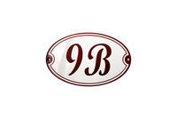 CLAUSHOLM-TALONUMERO Emalikyltti