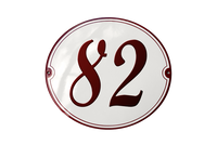 RYEGAARD-TALONUMERO Emalikyltti