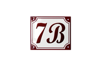 FREDERIKSBORG-TALONUMERO Emalikyltti