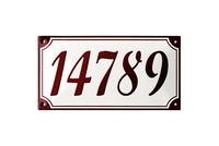 LILLEBORG-TALONUMERO Emalikyltti