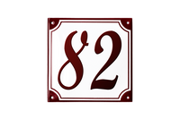 VORDINGBORG-TALONUMERO Emalikyltti