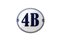 PALSGAARD-TALONUMERO Emalikyltti