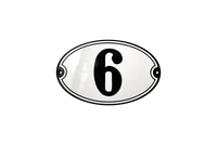 CLAUSHOLM-TALONUMERO Emalikyltti