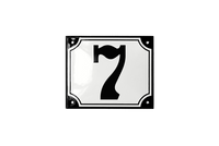 FREDERIKSBORG-TALONUMERO Emalikyltti