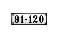 KALUNDBORG-TALONUMERO Emalikyltti