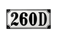 SILKEBORG-TALONUMERO Emalikyltti