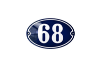 CLAUSHOLM-TALONUMERO Emalikyltti