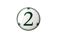 CHARLOTTENLUND-TALONUMERO Emalikyltti