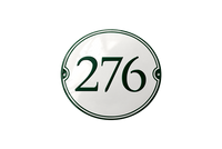 PALSGAARD-TALONUMERO Emalikyltti