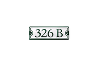 CHRISTIANSBORG-TALONUMERO Emalikyltti