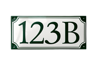 SILKEBORG-TALONUMERO Emalikyltti