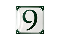 VORDINGBORG-TALONUMERO Emalikyltti